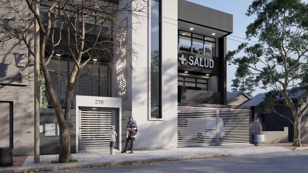 Imagen institucional del centro Por + Salud